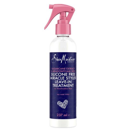 SheaMoisture Sugarcane Extract & Meadowfoam Seed Silicone-Free Miracle Styler Leave-In Treatment for healthy hair
