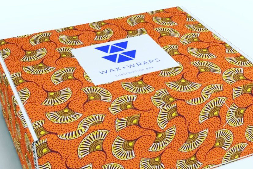 Wax+Wraps, ethical subscription box African fabrics. Black-owned business