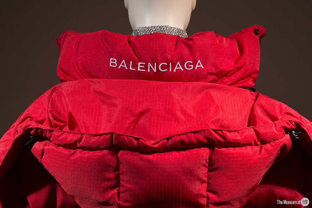 Balenciaga red coat