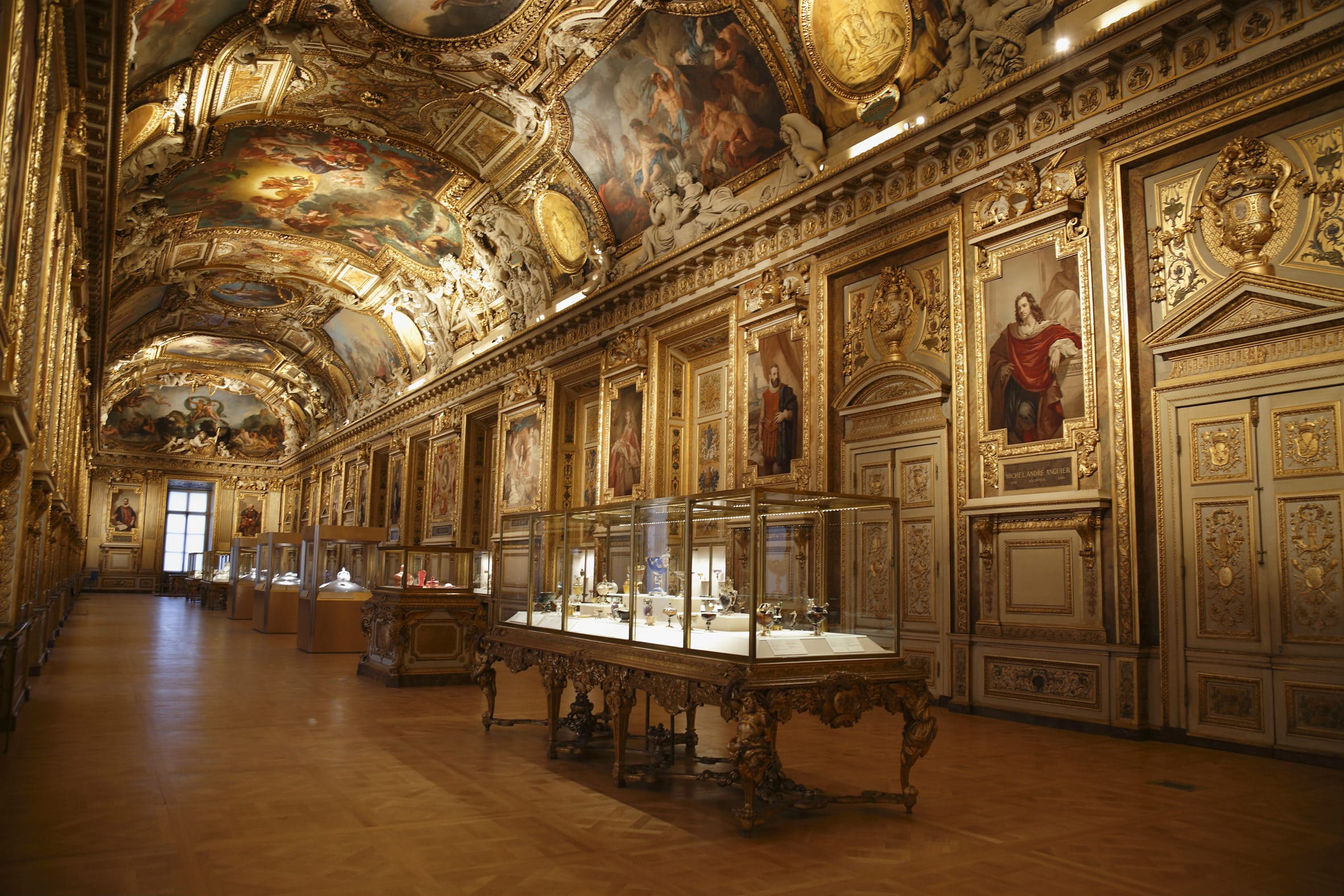 Galerie d'Apollon, Musée du Louvre - Ph. Antoine Mongodin