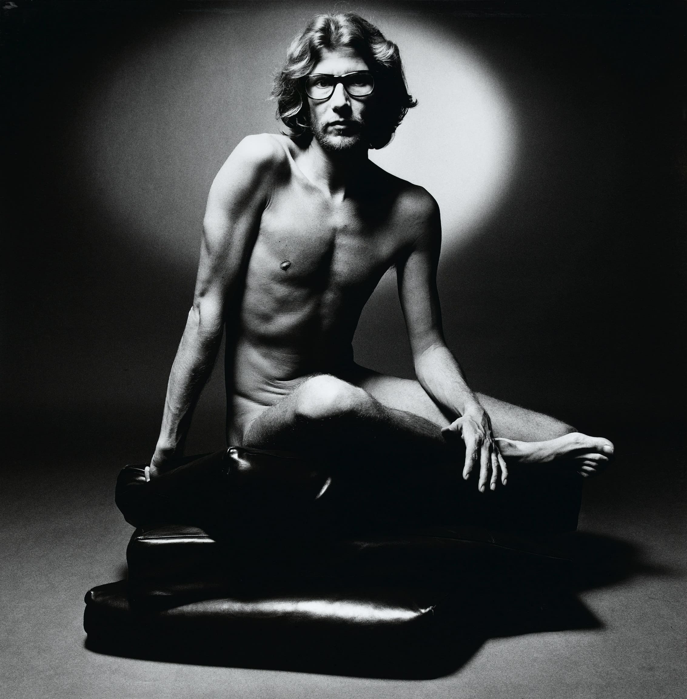 Portrait de Yves Saint Laurent 1971- Ph. Jeanloup Sieff