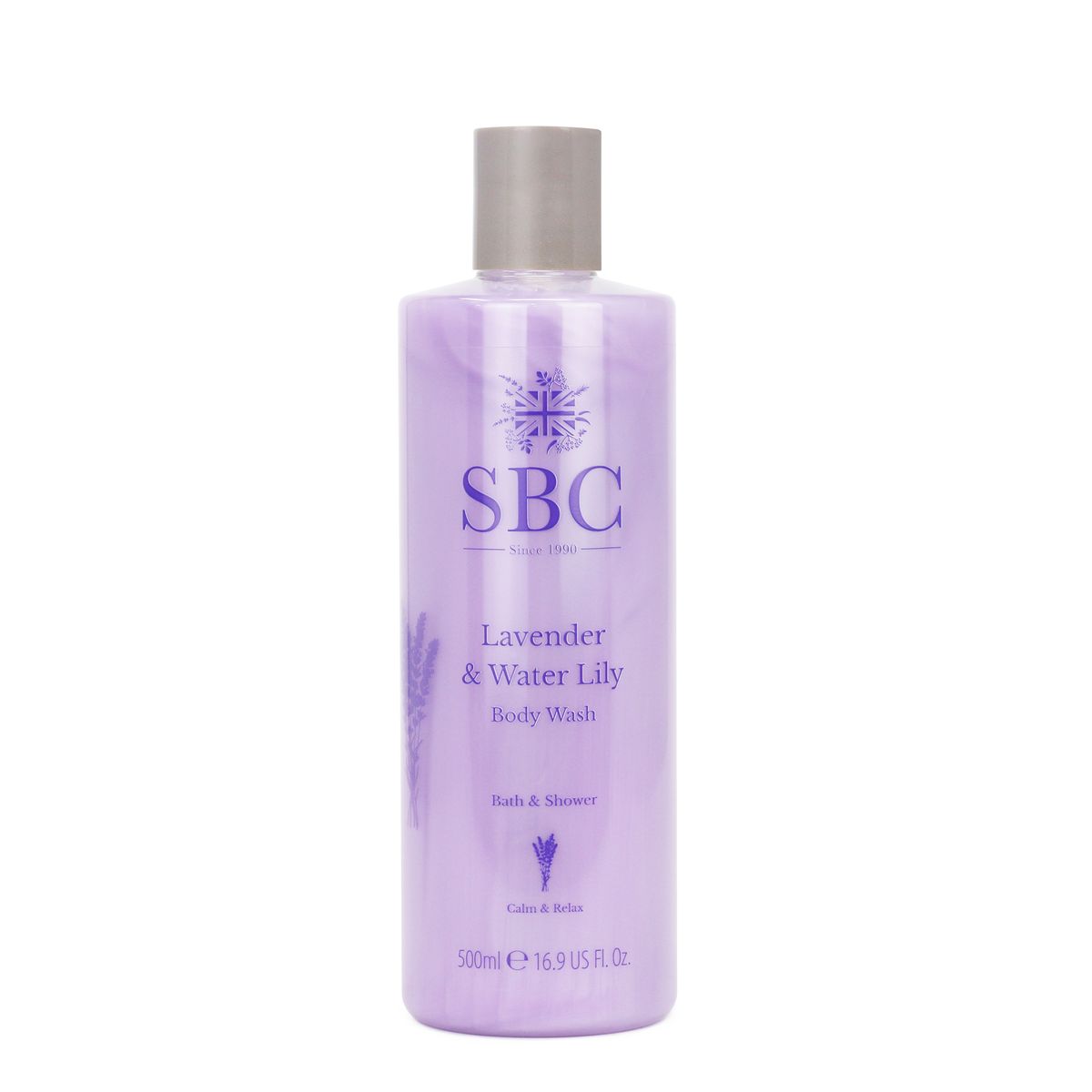 Lavender Water Lily Body Wash 500ml
