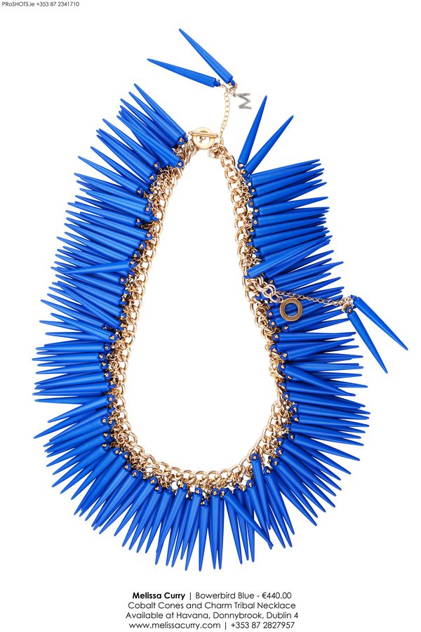 Melissa Curry Bowerbird Blue Necklace High Res result