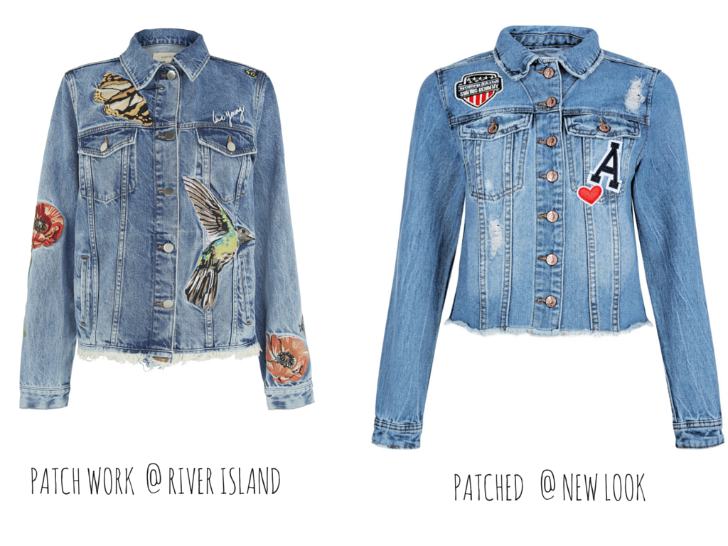PATCHED DENIM JACKETS FASHIONS FINEST 