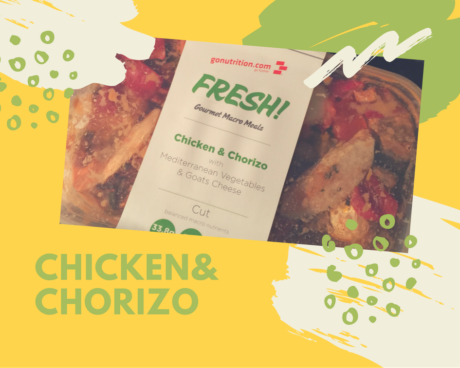 Chicken Chorizo Go nutrition UK 