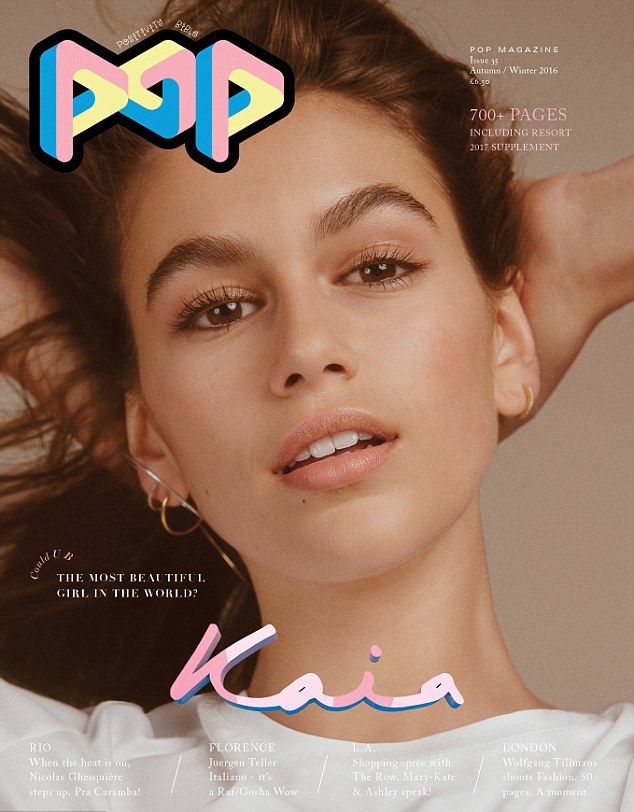 kaia gerber pop magazine 1