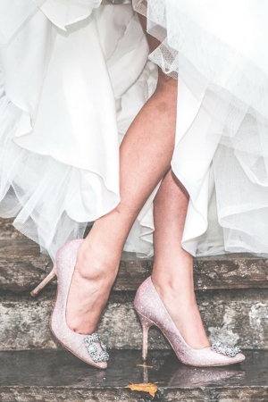 The Biggest Shoe Trends for Brides Right Now